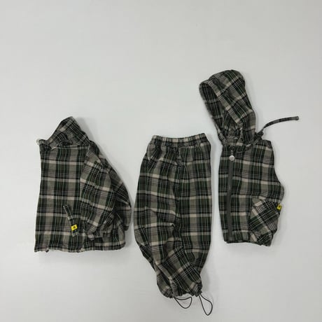 gou/58. checkcheck wind jumper XS-XL