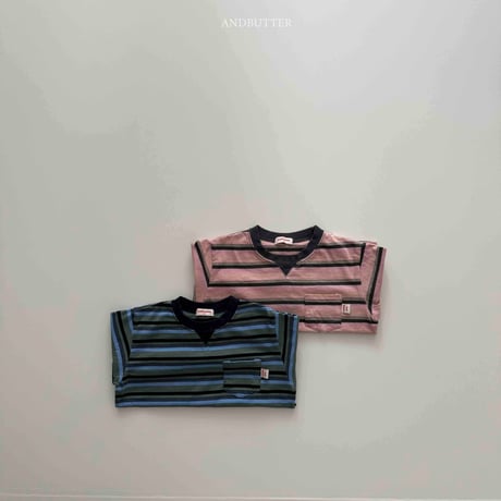 andbutter/52. Retro pocket Tee JS-JM