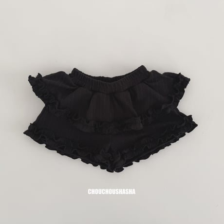 chouchoushasha/14. Rosy Frilled Pants XS-XL