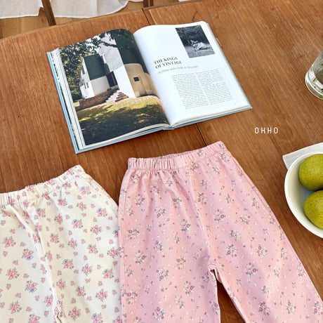ohho/20. blla flower pants S-2XL
