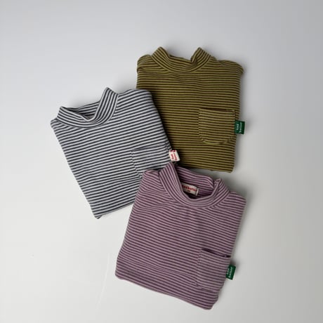 andbutter/12. Mini Pocket Mock Neck  XS-XL