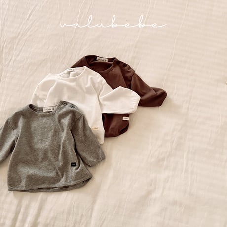 valubebe/4. daily danzak button 2 6 T-shirt 6M-S