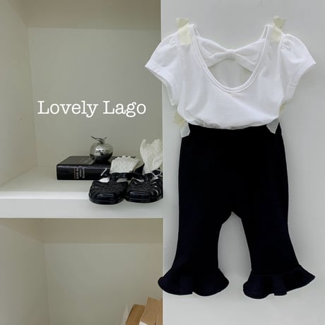 lago/23. span tulip pants S-JS