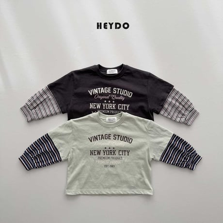 heydo/8. vintage double T-shirt JS-JL