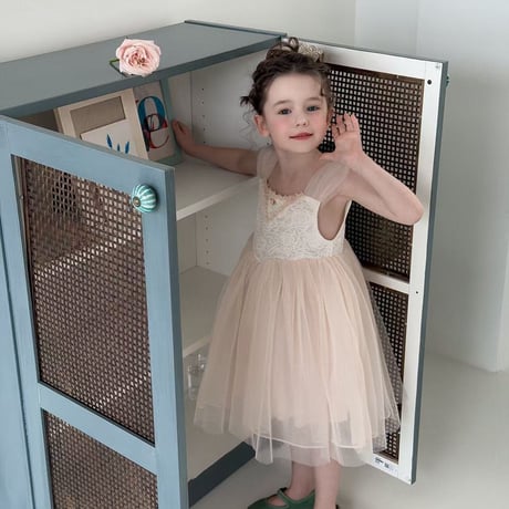 aiai/62. peach ballerina dress 90-130