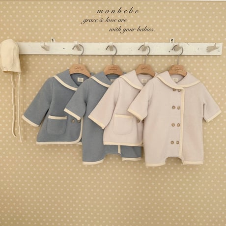 monbebe/13. hand made jacket S(1-2Y)-L(6-8Y)