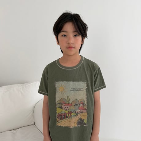 gou/101. print T-shirt MOM