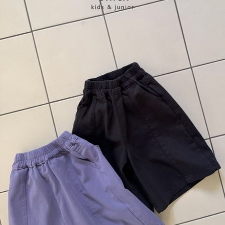 owen/35. pin tuck bermuda pants S-XL