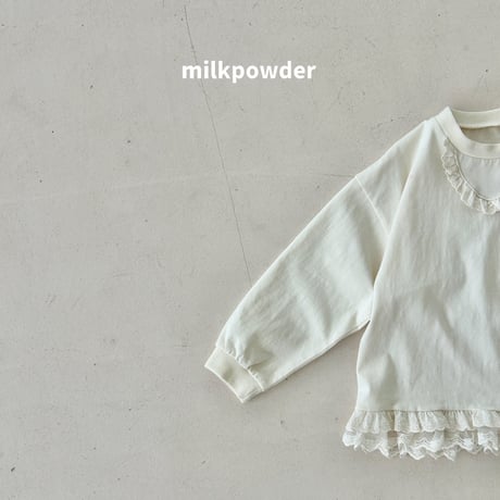 milkpowder/20. ripple T-shirt 13-15