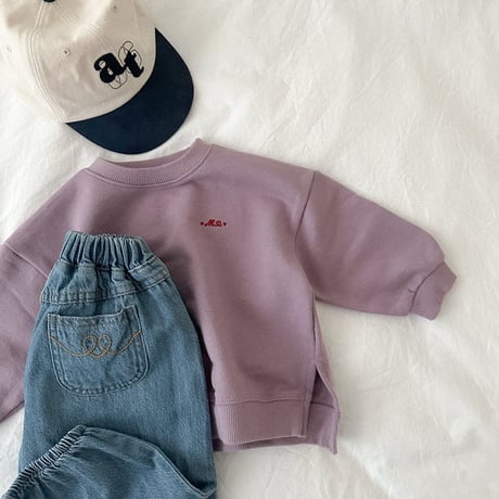minirobe/9. Stitch Denim Jogger Pants S-XL