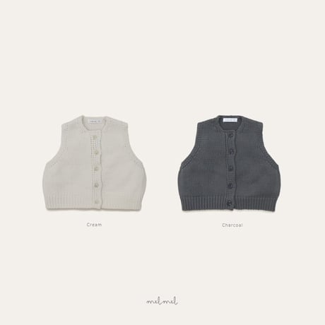 melmel/20. Knit vest XXS-XL