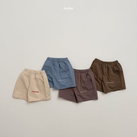 amigo/19. lettering pants XS-XL