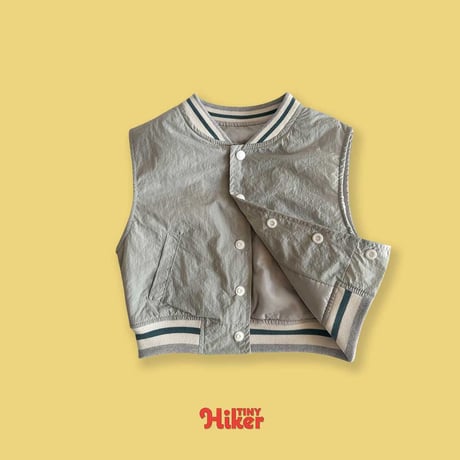 tinyhiker/45. baseball vest XS-XL