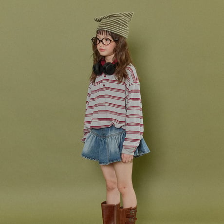 forkchips/17. button skirt M-XL