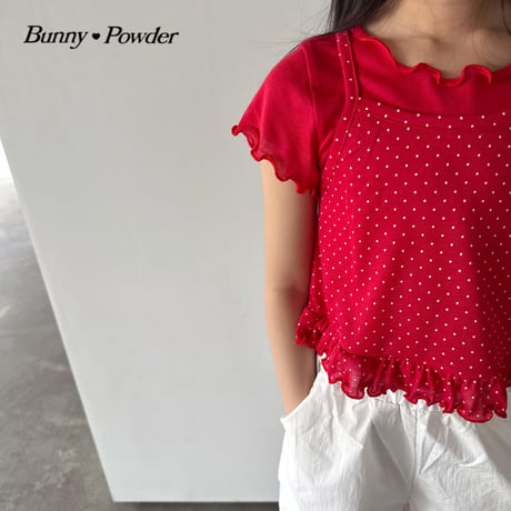 bunnypowder/94. dot_dot sleeveless set S-XL