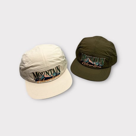 dudie/54. embroidery mountain cap FREE(52-56CM)