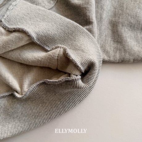 ellymolly/65. heart low hoody jumper 5-11
