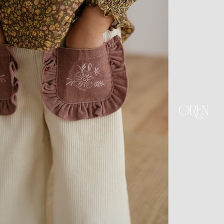 oren/37. fril corduroy pants S-XL