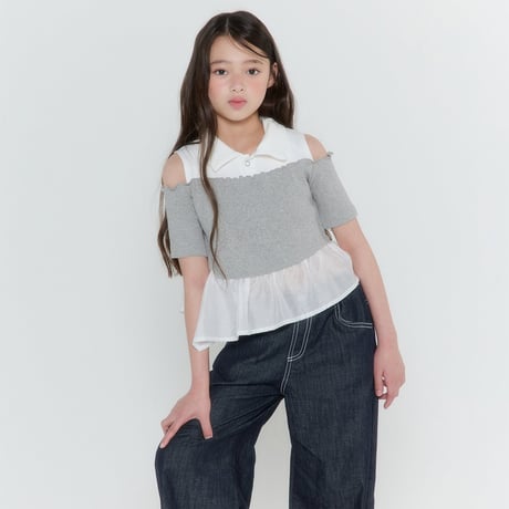 forkchips/56. paper shorder T-shirt JS-JXL