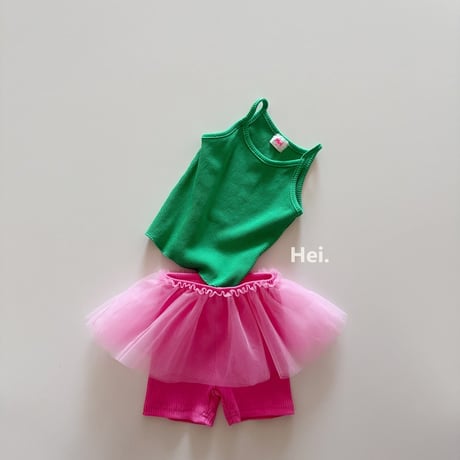 hei/20. jelly sleeveless XS-XL