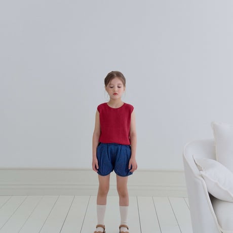 bellot/15. pumpkin short denim S-XL