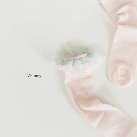 vbunny/95. flo socks set FREE(30CM)