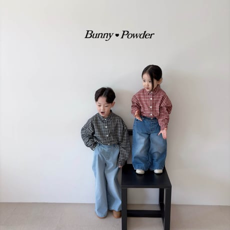 bunnypowder/28. check shirt S-XL