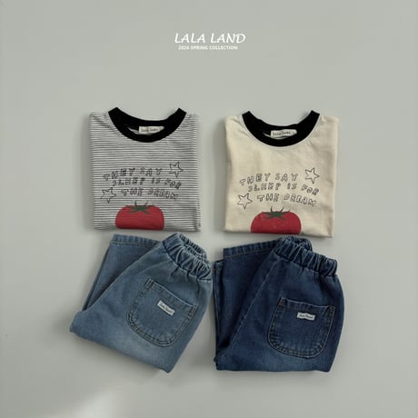 lalaland/9. tomato T-shirt XS-XL