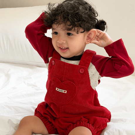 plain/4. yogurt overalls XS-M