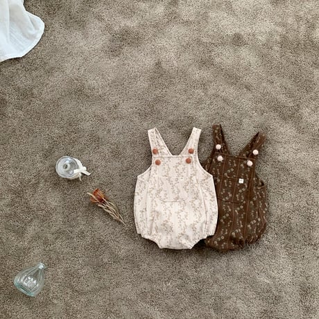 bebeholic/23. rolly overalls suit S(3-6M)-XL(18-24M)