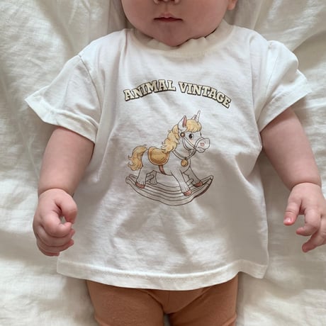 lalaland/58. uni corn half t T-shirt 6M-18M