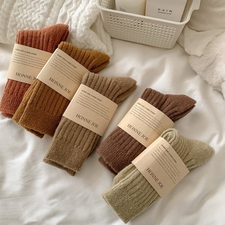 dudie/42. basic wool socks FREE(24cm)
