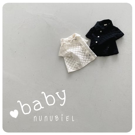 nunubiel/14. bebe quadrangle shirts S-L