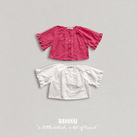 bananaj/9. carry blouse XS-JS