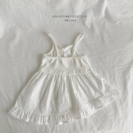 melikey/47. vallet fril sleeveless one-piece XS-XL