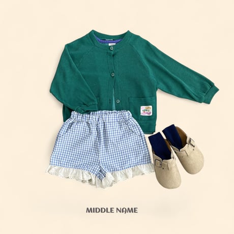 middlename/3. check lace pants S-XL