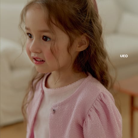 ueo/66. cotton candy heart cardigan JS-JM