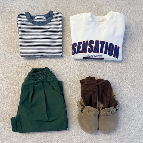 fromi/38. Moment Stripe Tee JS-JL