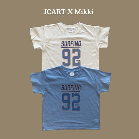 mikki/23. surfing 92 half t T-shirt S-XL