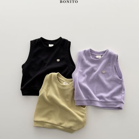 bonito/89. butter knit vest JS-JM