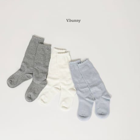 vbunny/9. ray socks set M(130-150)-XL(180-210)