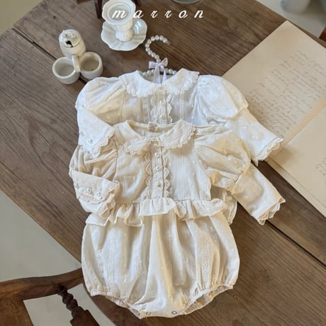 marron/49. frost suit 6M-18M