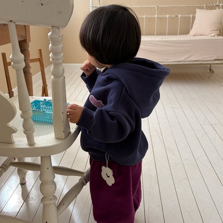 chip/9. embroidery hood man-to-man 1(12-18M)-5(6Y)