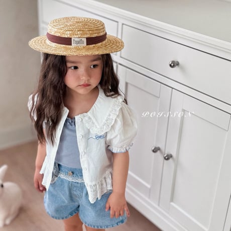 poisson/70. ribbon embroidery blouse JS-JM
