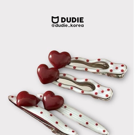dudie/55. heart four pin FREE