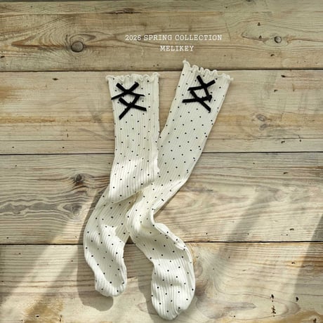 melikey/107. ribbon long socks FREE