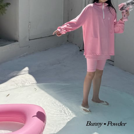 bunnypowder/246. track rash guard  S(95-105CM)-M(105-120CM)