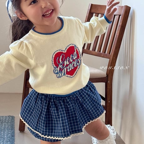 poisson/53. kozi heart sweater JS-JM
