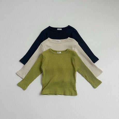digreen/22. Bella Rib Tee? S-2XL