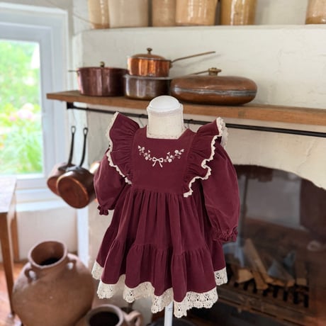 marron/19. bukke dress XS-L